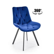 CHAIR K 519, DARK BLUE